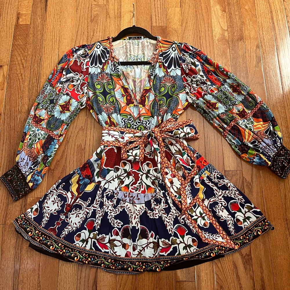 Alice + Olivia Sadie Mini Shirt Dress